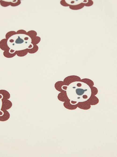 Conjunto de cama individual (80x120cm) - Kiabi Home - Kiabi Conjunto de cama individual (80x120cm) - Kiabi Home - Kiabi