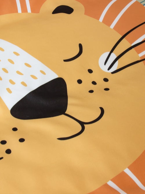 Conjunto de cama individual estampado 'leão' - Kiabi