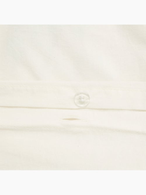 Conjunto de cama infantil de 2 peças em algodão tufado com padrão de palmeiras: colcha + fronha - Kiabi