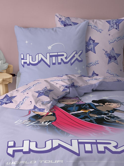 Conjunto de cama 'KPop Demon Hunters' 1 pessoa 2 peças - Kiabi Conjunto de cama 'KPop Demon Hunters' 1 pessoa 2 peças - Kiabi