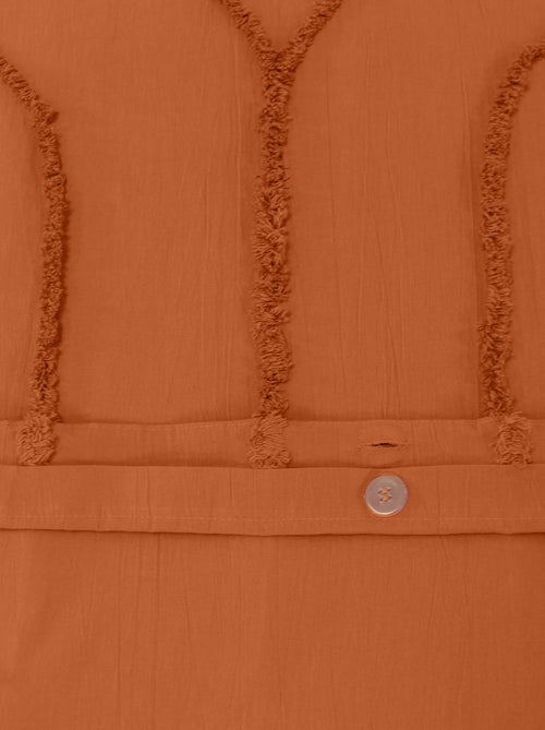 Conjunto de cama liso Casal - Kiabi