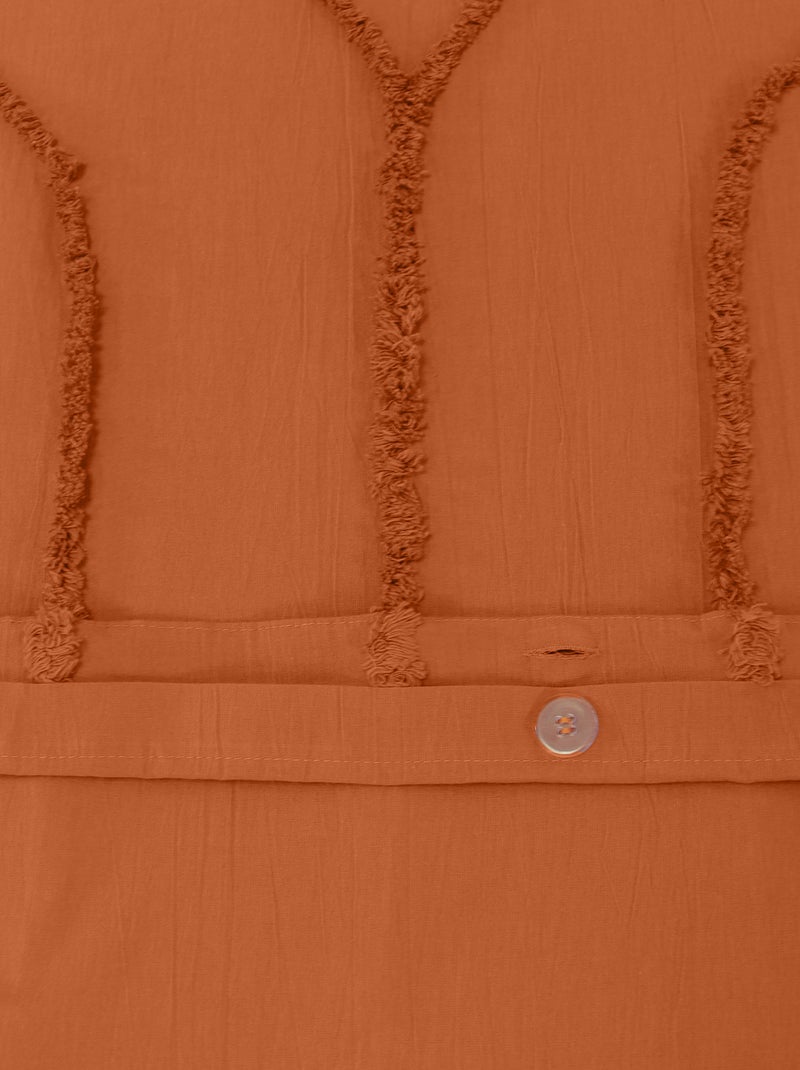 Conjunto de cama liso Casal Branco - Kiabi