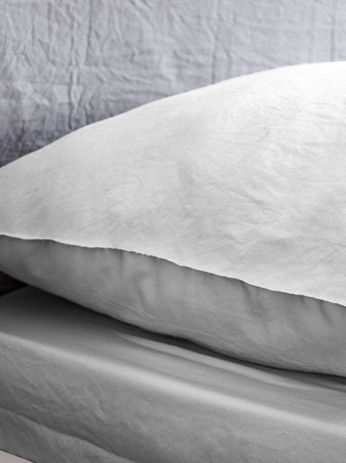 Conjunto de cama liso ultra suave - 1 ou 2 pessoas - Kiabi