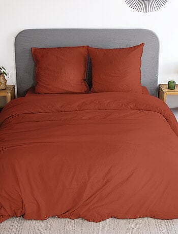 Conjunto de cama liso ultra suave - 1 ou 2 pessoas