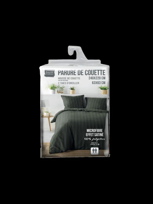 Conjunto de cama microfibra cléo promo linge - Kiabi Conjunto de cama microfibra cléo promo linge - Kiabi