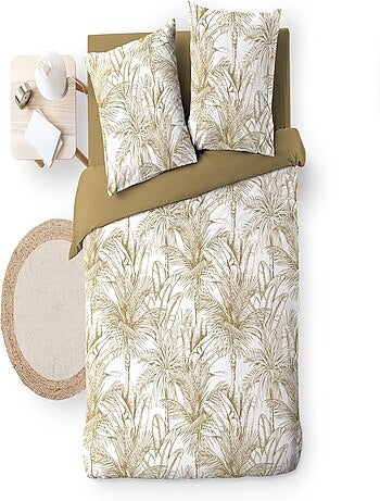 Conjunto de cama microfibra dune douceur d'intérieur