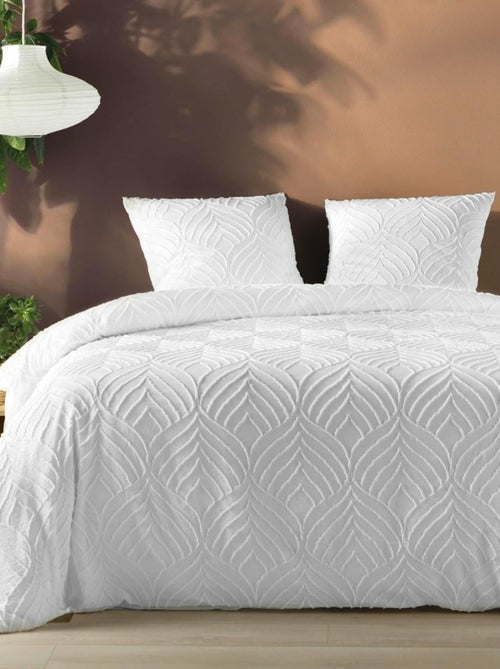 Conjunto de cama microfibra heltie promo linge - Kiabi