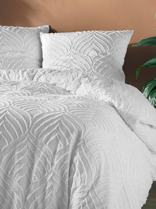 Conjunto de cama microfibra heltie promo linge - Kiabi