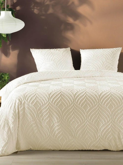 Conjunto de cama microfibra heltie promo linge - Kiabi