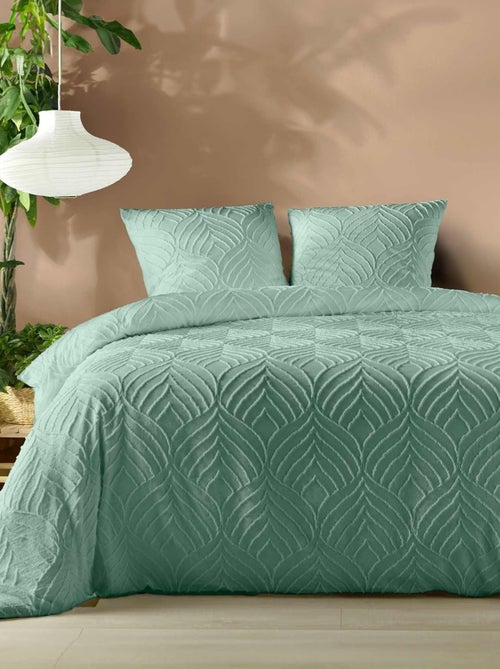 Conjunto de cama microfibra heltie promo linge - Kiabi
