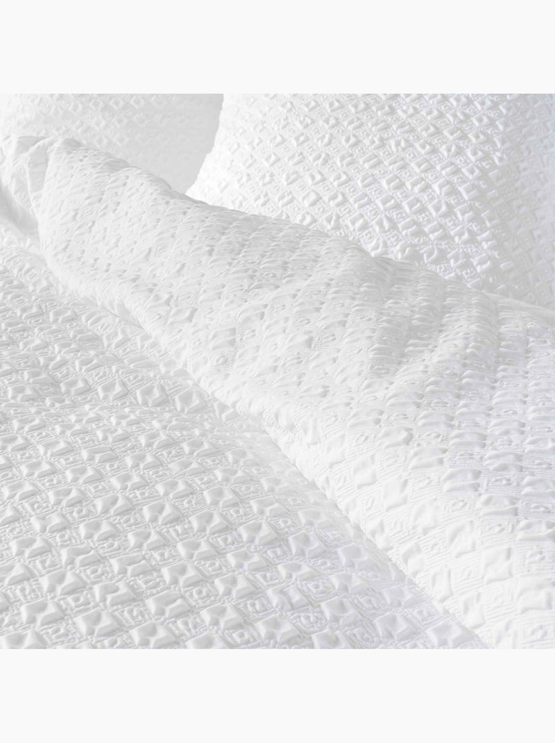 Conjunto de cama microfibra litea douceur d'intérieur Branco - Kiabi