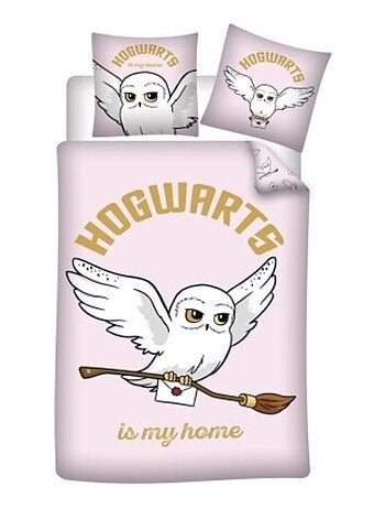 Conjunto de cama microfibra promo linge harry potter