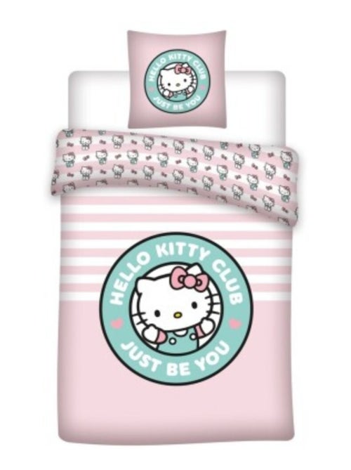 Conjunto de cama microfibra promo linge hello kitty - Kiabi