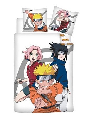 Conjunto de cama microfibra promo linge naruto