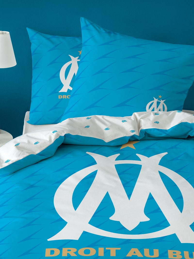 Conjunto de cama 'OM' - Casal AZUL - Kiabi