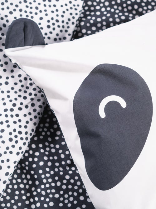 Conjunto de cama 'Panda' - Solteiro - Kiabi