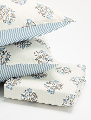 Conjunto de cama para 2 pessoas - 1 capa de edredão + 2 fronhas