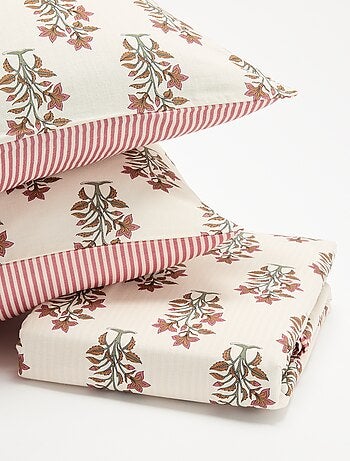 Conjunto de cama para 2 pessoas - 1 capa de edredão + 2 fronhas