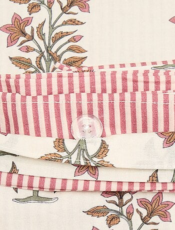 Conjunto de cama para 2 pessoas - 1 capa de edredão + 2 fronhas