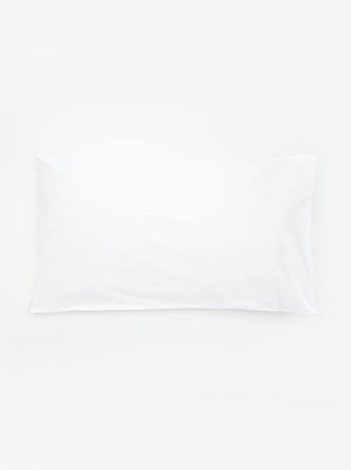 Conjunto de cama para 2 pessoas - 240 x 220 cm em seersucker - Kiabi Conjunto de cama para 2 pessoas - 240 x 220 cm em seersucker - Kiabi