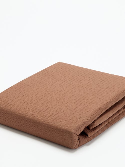 Conjunto de cama para 2 pessoas - 240 x 220 cm em seersucker - Kiabi Conjunto de cama para 2 pessoas - 240 x 220 cm em seersucker - Kiabi