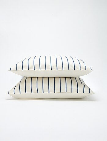 Conjunto de cama para 2 pessoas (240 x 220 cm) em algodão - Kiabi Home