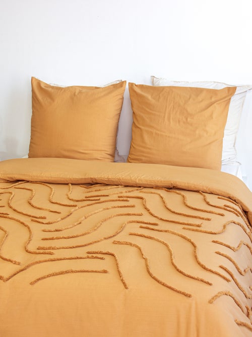 Conjunto de cama para 2 pessoas 3 peças - 1 capa de edredão + 2 fronhas - Kiabi