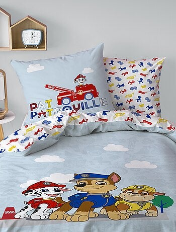 Conjunto de cama 'Patrulha Pata' - 1 pessoa
