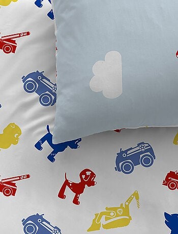 Conjunto de cama 'Patrulha Pata' - 1 pessoa