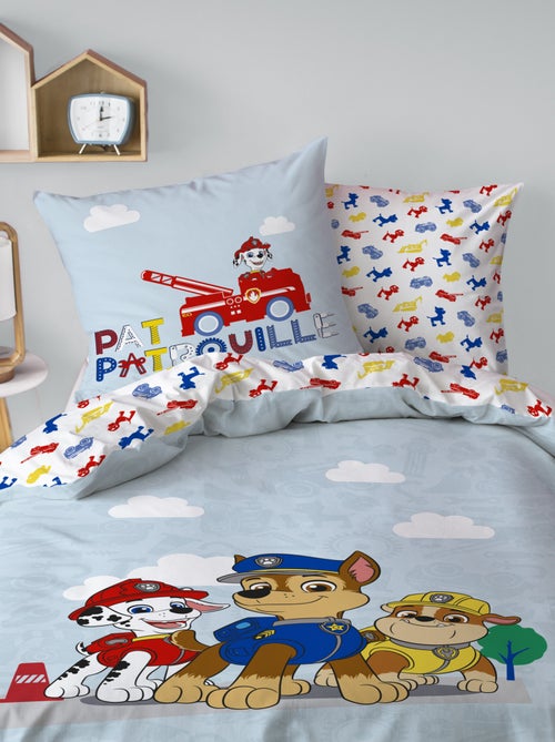 Conjunto de cama 'Patrulha Pata' - 1 pessoa - Kiabi