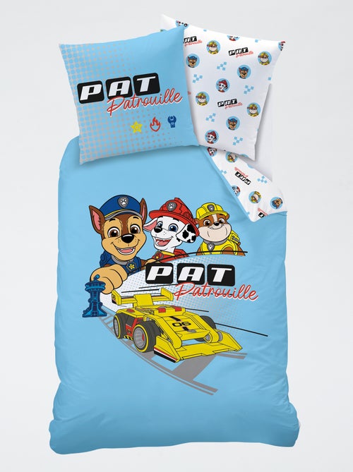 Conjunto de cama 'Patrulha Pata' - 1 pessoa - Kiabi