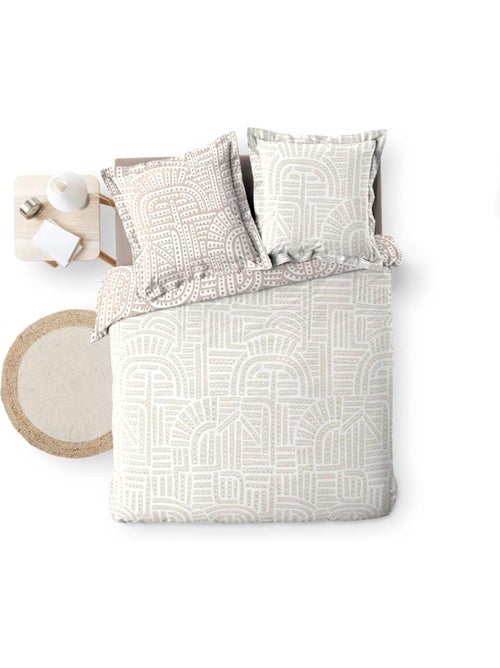 Conjunto de cama percal de algodão eliot douceur d'intérieur - Kiabi