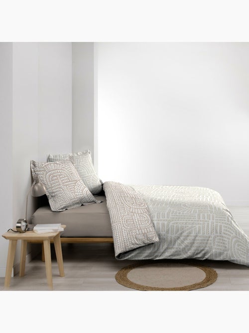 Conjunto de cama percal de algodão eliot douceur d'intérieur - Kiabi