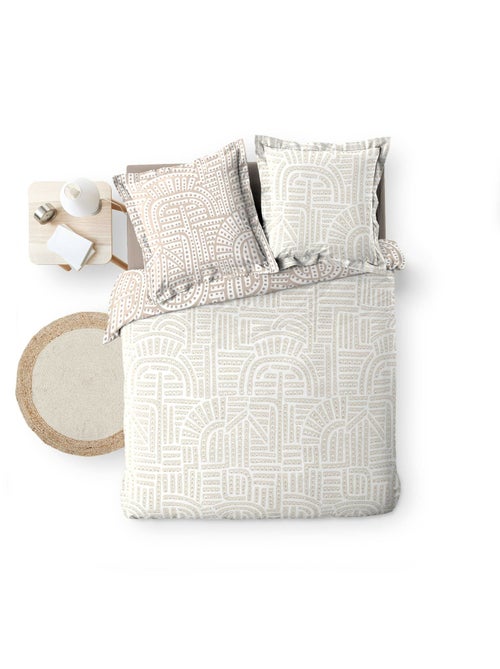 Conjunto de cama percal de algodão eliot douceur d'intérieur - Kiabi