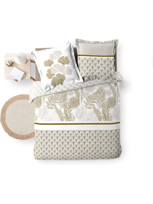 Conjunto de cama percal de algodão melisse douceur d'intérieur - Kiabi