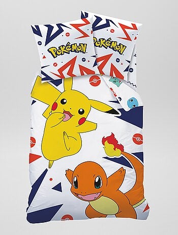 Conjunto de cama 'Pokémon' - Solteiro