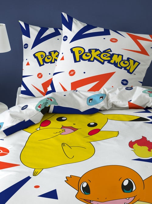 Conjunto de cama 'Pokémon' - Solteiro - Kiabi