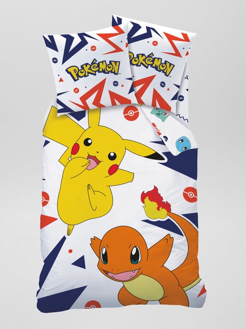 Conjunto de cama 'Pokémon' - Solteiro - Kiabi