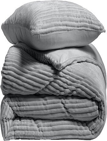 Conjunto de cama poliéster flanelle douceur d'intérieur