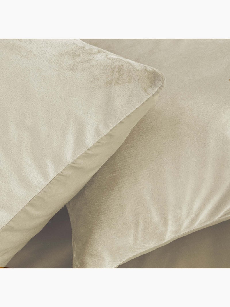 Conjunto de cama poliéster velina douceur d'intérieur Bege-cinza - Kiabi