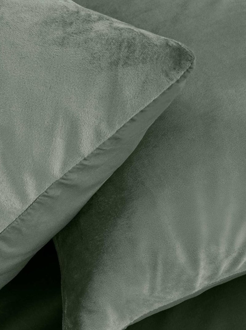 Conjunto de cama poliéster velina douceur d'intérieur Cáqui - Kiabi
