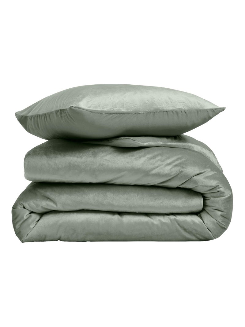 Conjunto de cama poliéster velina douceur d'intérieur Cáqui - Kiabi