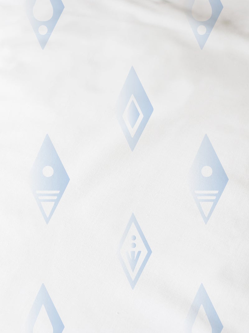 Conjunto de Cama 'Rainha da Neve' Azul - Kiabi