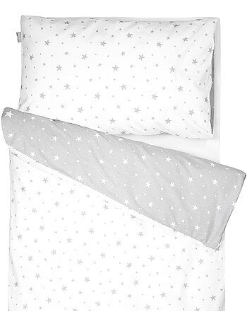 Conjunto de cama reversível para bebê em algodão | sevira kids