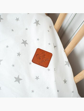 Conjunto de cama reversível para bebê em algodão | sevira kids