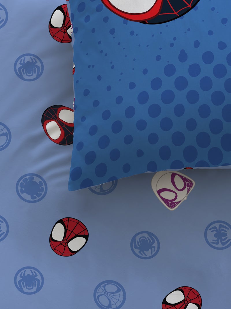 Conjunto de cama "Spidey" - 1 pessoa Azul - Kiabi