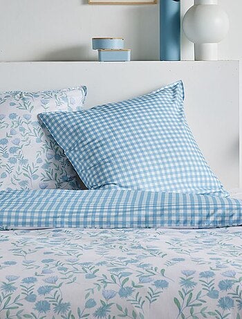 Conjunto de cama vichy reversível - 2 pessoas