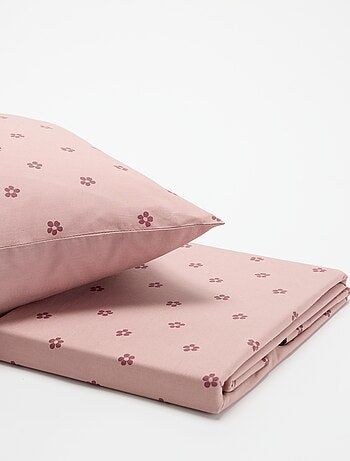 Conjunto de cama xadrez para 1 pessoa (140 x 200cm) - Kiabi Home