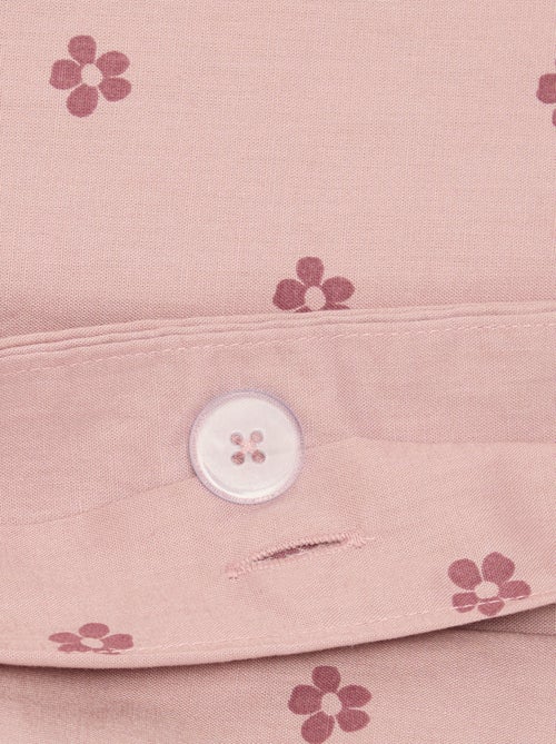 Conjunto de cama xadrez para 1 pessoa (140 x 200cm) - Kiabi Home - Kiabi