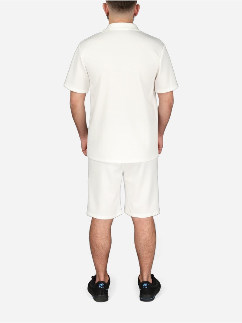 Conjunto de camisa de 2 peças - Frilivin Branco - Kiabi